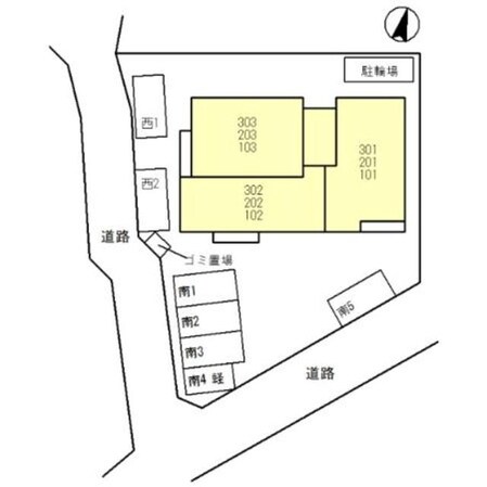 西宮北口駅 徒歩19分 2階の物件外観写真